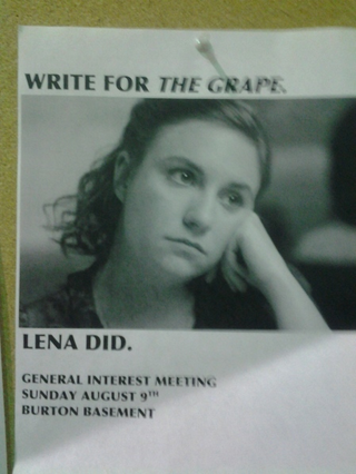 Illustration for article titled Oberlin Student Paper Tries to Hook Students By Name-Dropping Lena Dunham